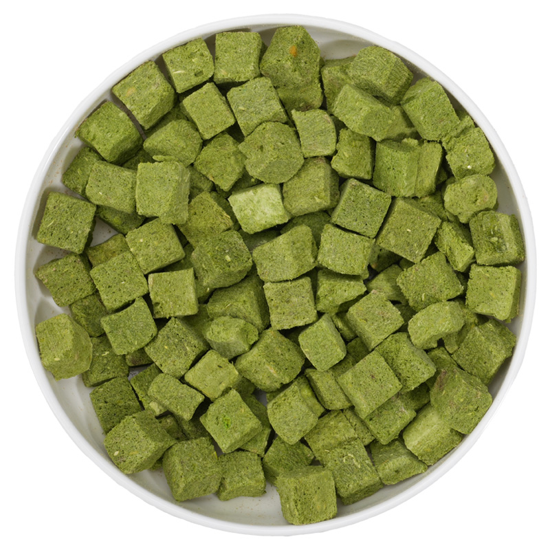 Freeze-dried raw meat and bone cat grass granules 2